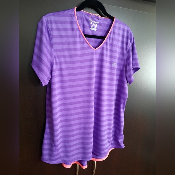 Champion Athletic Plus Striped T-shirt - Picture 3 of 9